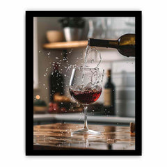 Red Wine Framed Print