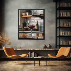 Red Wine Framed Print