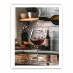 Red Wine Framed Print