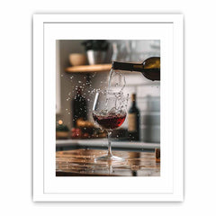 Red Wine Framed Print