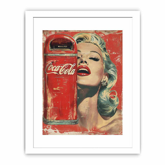 Coke Framed Print Framed Print