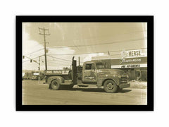 Vinatge Truck Framed Print