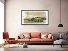 Vinatge Truck Framed Print