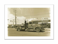 Vinatge Truck Framed Print