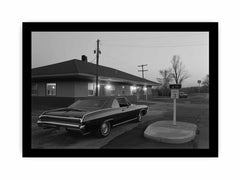 Country Motel Framed Print