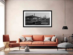 Country Motel Framed Print
