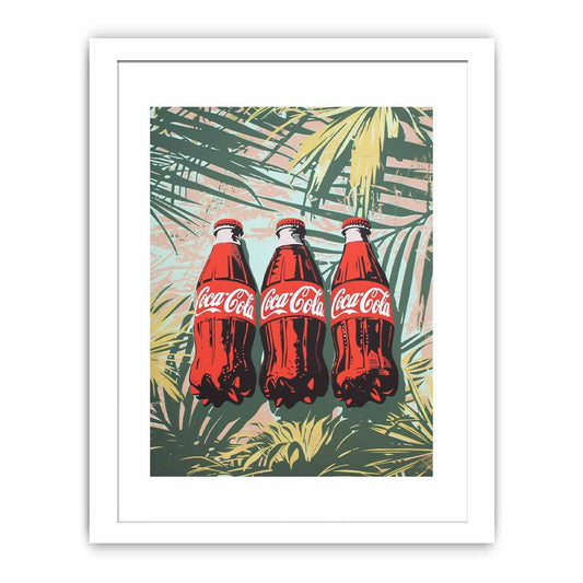 Coke Framed Print Framed Print