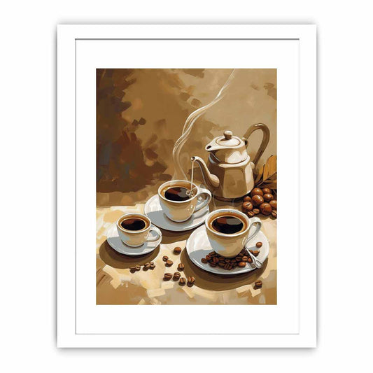 Coffee Vinatge Framed Print