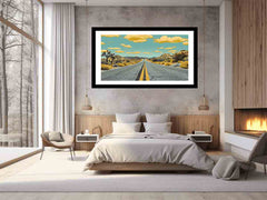 Dream Road Framed Framed Print