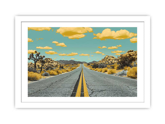 Dream Road Framed Framed Print
