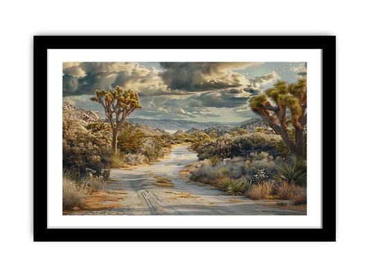 Beautiful  Road  Framed Framed Print 