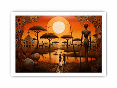 Africa Art print