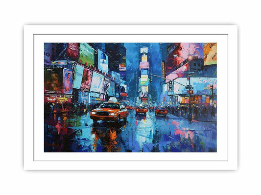 Times Square Framed Print