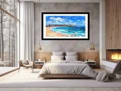Bondi Beach Art Framed Print