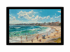 Bondi Beach Art Framed Print