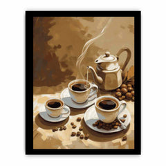 Coffee Framed Print Framed Print