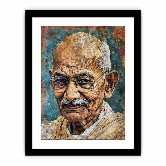 Karamchand Gandhi Framed Print