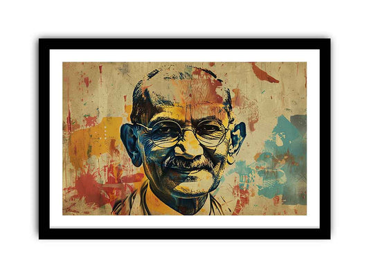 Mahatma Gandhi Framed Print