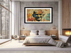 Mahatma Gandhi Framed Print