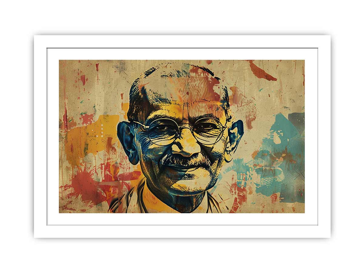 Mahatma Gandhi Framed Print