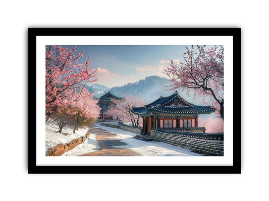 South Korea Framed Print