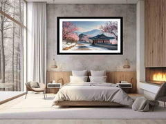 South Korea Framed Print