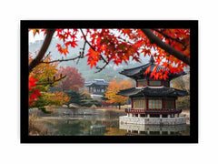 South Korea Framed Print