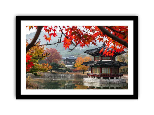 South Korea Framed Print