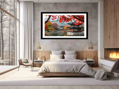 South Korea Framed Print