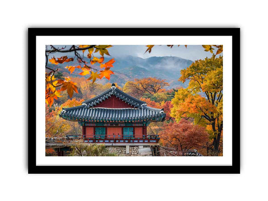 South Korea Framed Framed Print