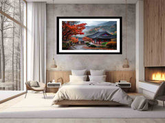 South Korea Art Framed Print