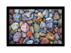 Rocks Art Framed Print
