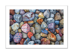 Rocks Art Framed Print