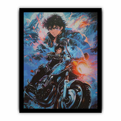 Anime 4 Framed Print