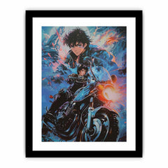 Anime 4 Framed Print