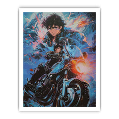 Anime 4 Framed Print