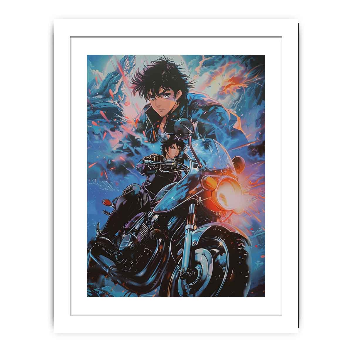 Anime 4 Framed Print