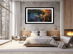 Colorful Framed Print for Kids room