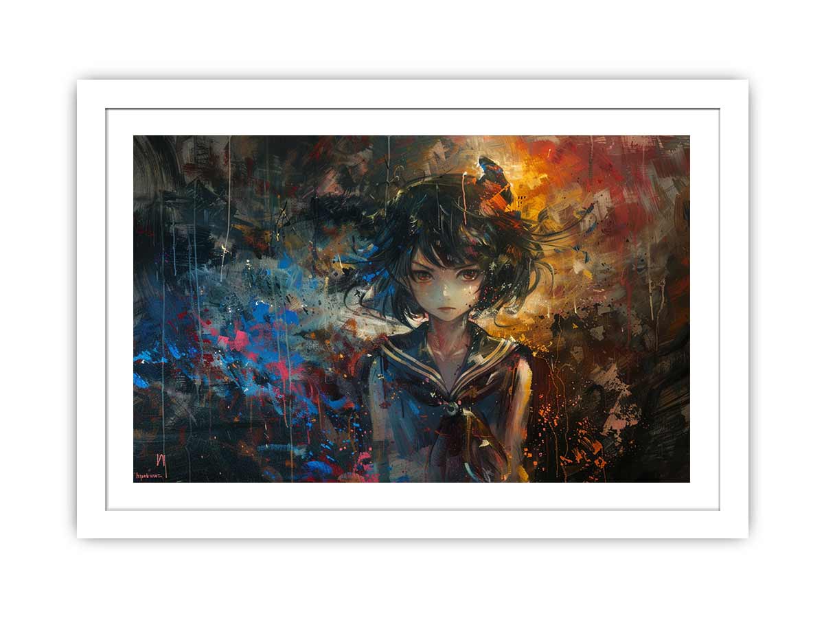 Colorful Framed Print for Kids room