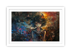 Colorful Framed Print for Kids room