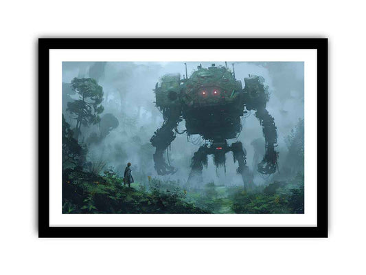Future Thought Framed Print