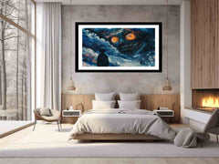 Future Talk Framed Print