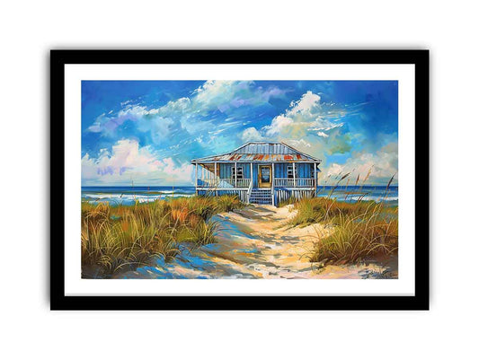 Beach House Print