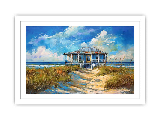 Beach House Print