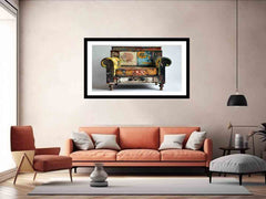 Furniture art Framed Print