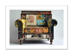 Furniture art Framed Print
