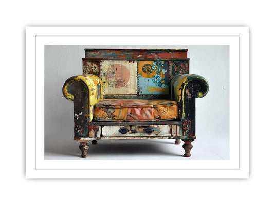 Furniture art Framed Print