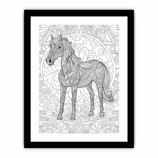 King Art Framed Print
