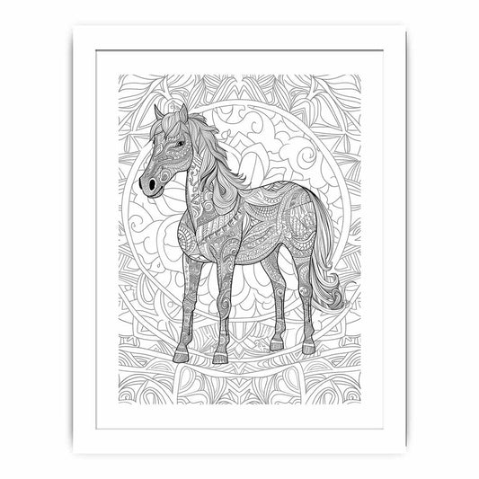 King Art Framed Print