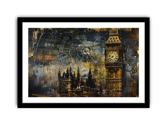 London  Clock Painting